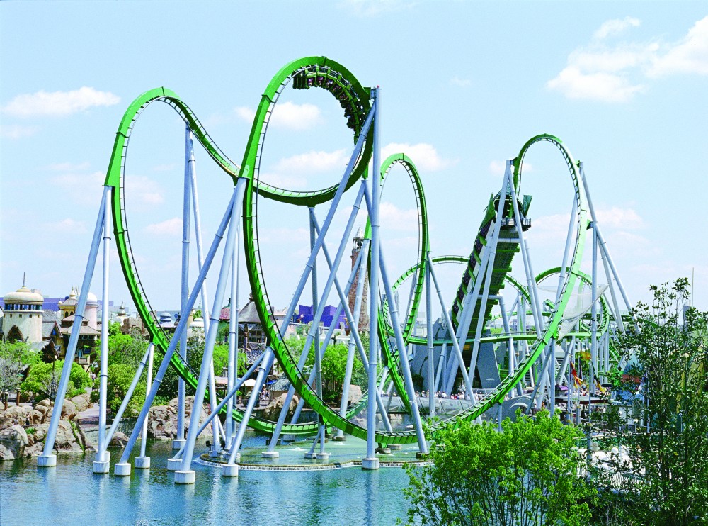 Incredible Hulk Coaster, Florida