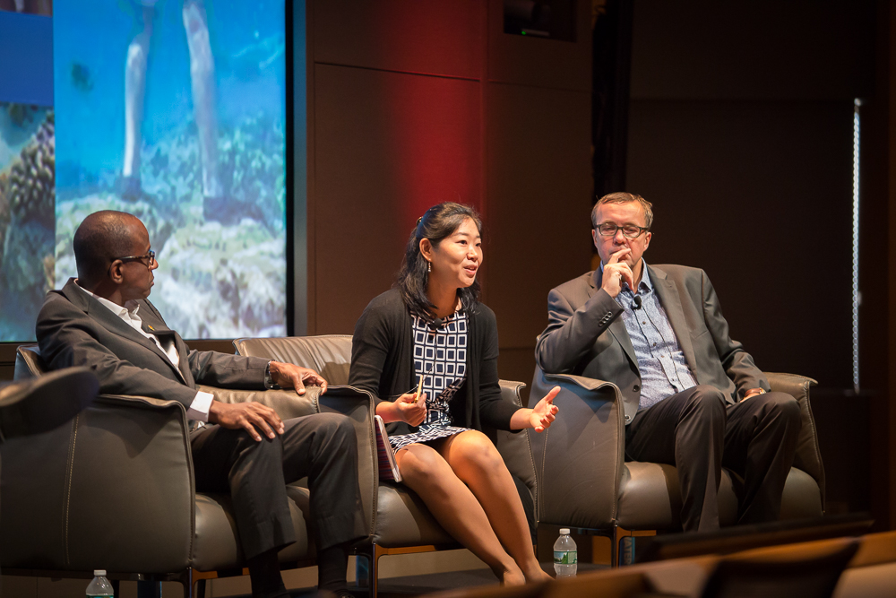 Nanae Singeo led discussion on the Profit and Planet panel at Destination Think Forum 2016