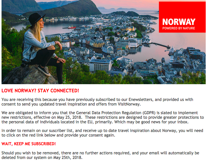 Visit Norway GDPR