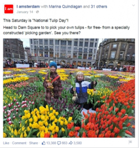 Tulip Day in Amsterdam