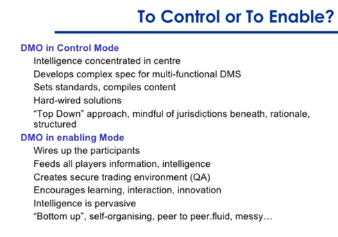 Anna Pollock - To control or to enable?