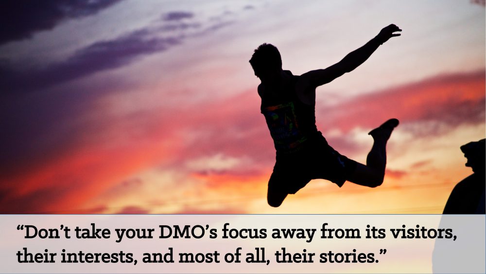 Timeless destination marketing strategy and word of mouth