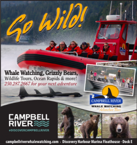 Campbell River Whale Watching ad