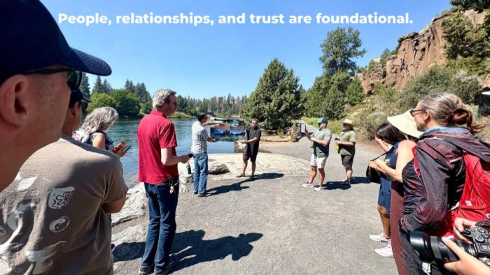 People, relationships, and trust are foundational.