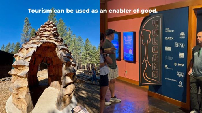 Tourism can be used as an enabler of good.
